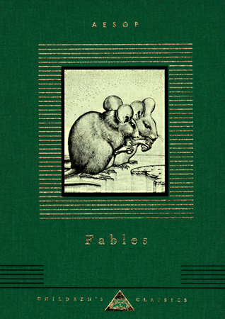 Cover image from Everyman's Library Children's Classics edition of Fables 