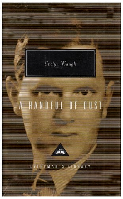 Cover image from Everyman's Library edition of A Handful of Dust 