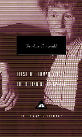 Cover image from Everyman's Library edition of Offshore, Human Voices, The Beginning of Spring 