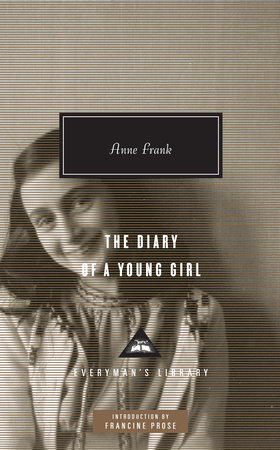 Cover image from Everyman's Library 2010 edition of The Diary of a Young Girl by Frank, Anne