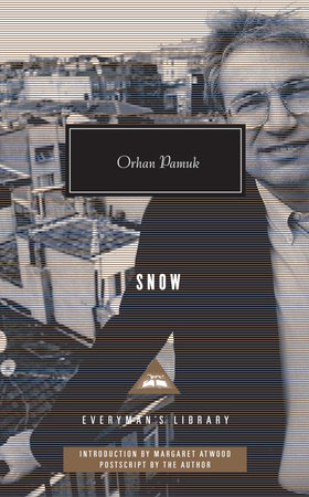 Cover image from Everyman's Library 2011 edition of Snow by Pamuk, Orhan
