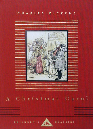 Cover image from Everyman's Library Children's Classics edition of A Christmas Carol