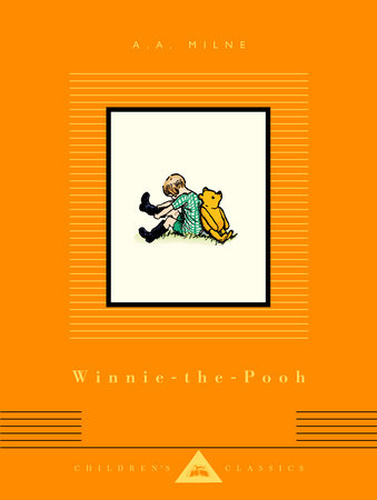 Cover image from Everyman's Library Children's Classics edition of Winnie-The-Pooh