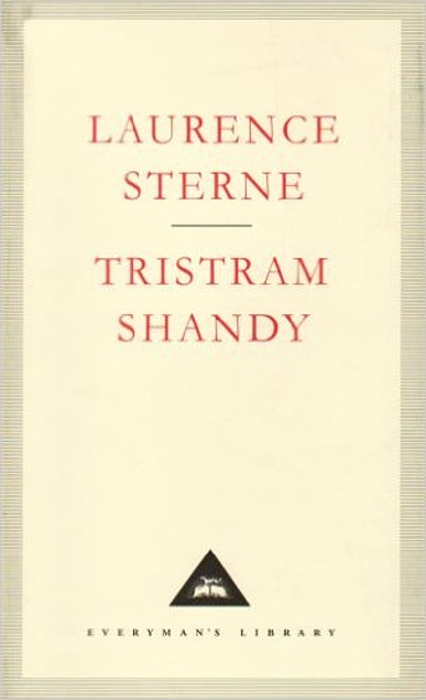 Cover image from Everyman's Library edition of Tristram Shandy 