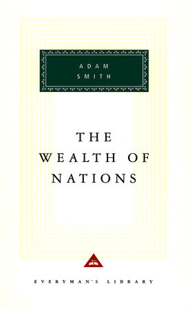 Cover image from Everyman's Library edition of The Wealth of Nations 