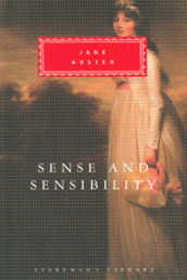 Cover image from Everyman's Library edition of Sense and Sensibility 