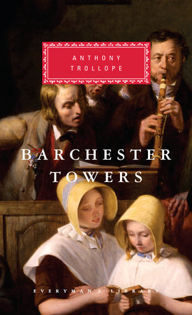 Cover image from Everyman's Library 1992 edition of Barchester Towers  by Trollope, Anthony