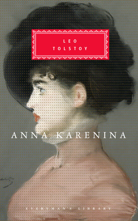 Cover image from Everyman's Library 1992 edition of Anna Karenina  by Tolstoy, Leo