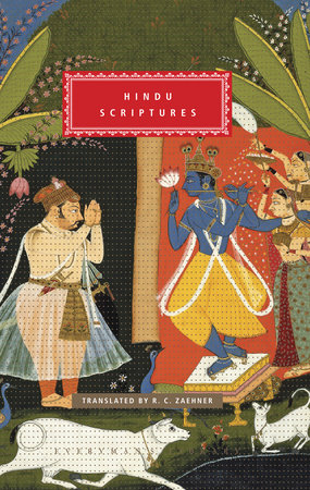 Cover image from Everyman's Library edition of Hindu Scriptures 