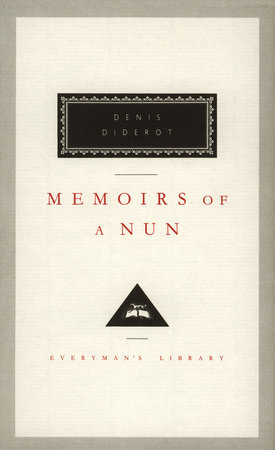 Cover image from Everyman's Library 1992 edition of Memoirs of a Nun  by Diderot, Denis