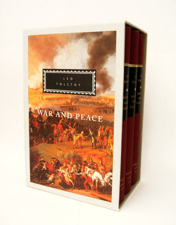 Cover image from Everyman's Library 1992 edition of War and Peace  by Tolstoy, Leo