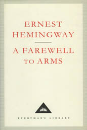 Cover image from Everyman's Library edition of A Farewell To Arms