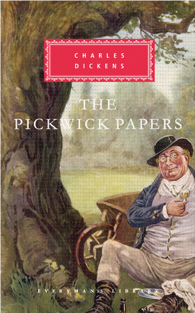 Cover image from Everyman's Library edition of The Pickwick Papers  
