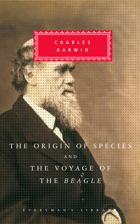 Cover image from Everyman's Library edition of The Origin of Species and The Voyage of the Beagle 