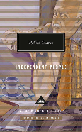 Cover image from Everyman's Library 2020 edition of Independent People by Laxness, Haldor