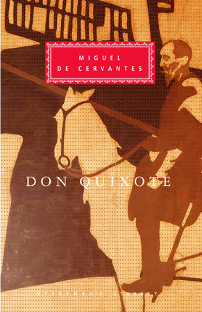 Cover image from Everyman's Library 1991 edition of Don Quixote   by Cervantes, Miguel de