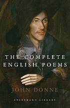 Cover image from Everyman's Library 1991 edition of The Complete English Poems   by Donne, John