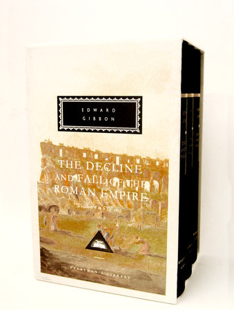 Cover image from Everyman's Library 1994 edition of The Decline and Fall of the Roman Empire,vol. 4-6  by Gibbon, Edward