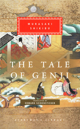 Cover image from Everyman's Library 1993 edition of The Tale of Genji  by Murasaki Shikibu