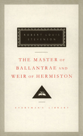 Cover image from Everyman's Library 1992 edition of The Master of Ballantrae and Weir of Hermiston  by Stevenson, Robert Louis