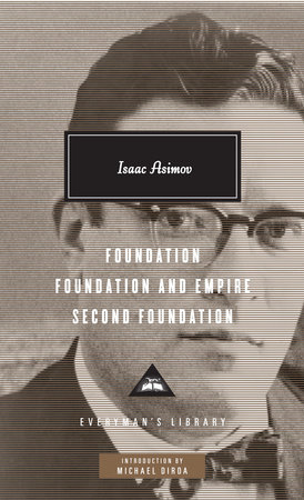 Cover image from Everyman's Library edition of Foundation, Foundation and Empire, Second Foundation 