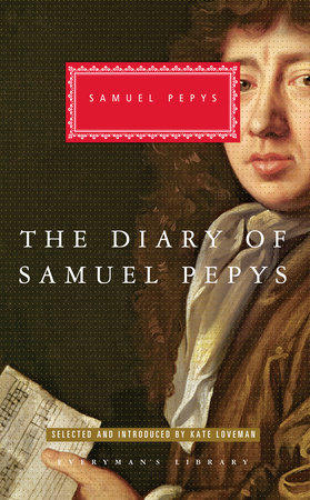Cover image from Everyman's Library 2018 edition of The Diary of Samuel Pepys by Pepys, Samual
