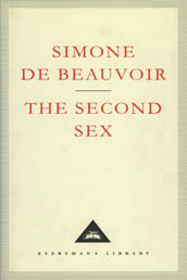 Cover image from Everyman's Library 1993 edition of The Second Sex by de Beauvoir
