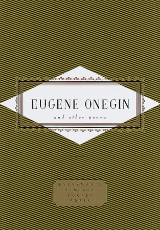 Cover image from Everyman's Library Pocket Poets 1999 edition of Eugene Onegin And Other Poems by Pushkin, Alexander