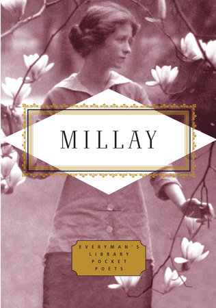 Cover image from Everyman's Library Pocket Poets 2010 edition of Poems  by Millay, Edna St. Vincent