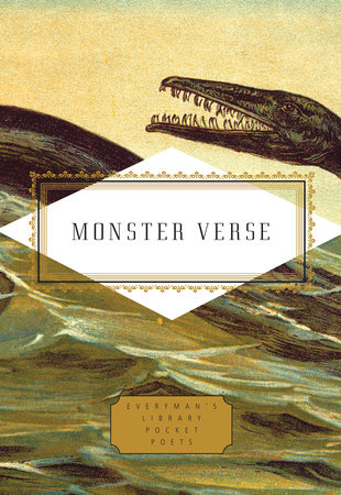 Cover image from Everyman's Library Pocket Poets 2015 edition of Monster Verse  by [Themes]