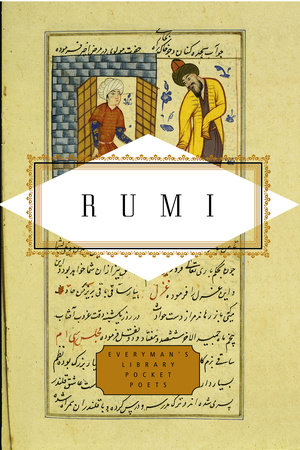 Cover image from Everyman's Library Pocket Poets 2006 edition of Poems by Rumi, Jalal Al-Din