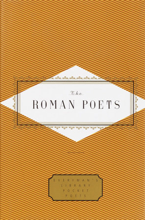 Cover image from Everyman's Library Pocket Poets edition of The Roman Poets 
