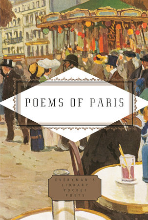 Cover image from Everyman's Library Pocket Poets 2019 edition of Poems of Paris  by [Themes]
