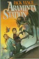 cover image of the 1988 edition of Araminta station published by TOR