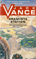 cover image of the 1989 edition of Araminta station published by New English Library