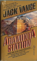 cover image of the 1989 edition of Araminta station published by TOR