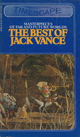 cover of the 1982 edition of The Best of Jack Vance published by Pocket Books