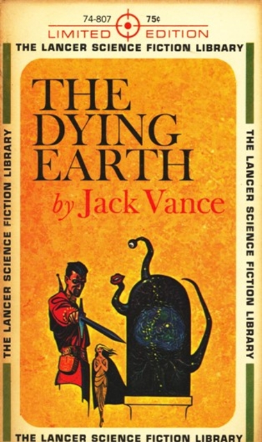 cover image of the 1962 edition of The dying earth published by Lancer