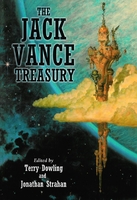 cover image of the 2007 edition of The Jack Vance Treasury published by Subterranean Press