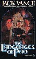 cover image of the 1989 edition of The languages of Pao published by TOR