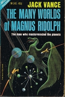 cover image of the 1966 edition of The many worlds of Magnus Ridoph published by Ace