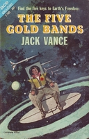 cover image of the 1963 edition of The Five Gold Bands published by Ace