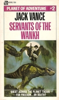cover image of the 1969 edition of Servants of the Wankh published by Ace